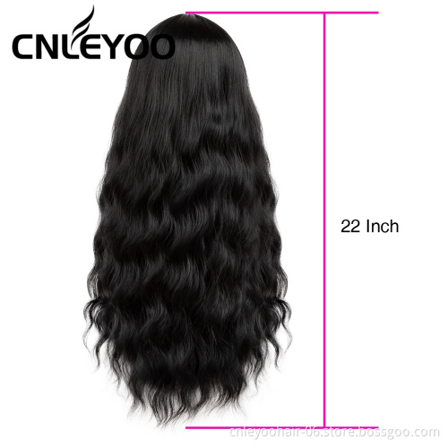Factory 22 inch New Curly Wig For Beauty 260g Synthetic Long Water Wave Wig for Girl Easy Wig